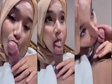 Cewek secantik bidadari doyan banget ngisep kontol