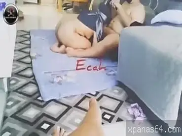 Tante Jilbab Biru Mata Ditutup Dientot Sampe Becek